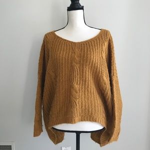 Urban Outfitters x UNIF  Cable Knit Sweater